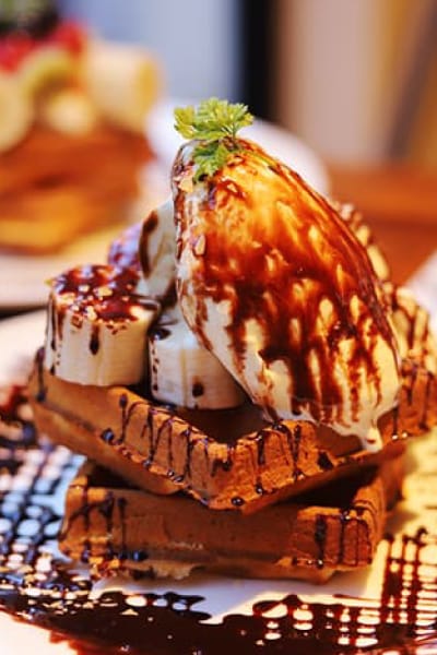NOA COFFEE harajuku ワッフル