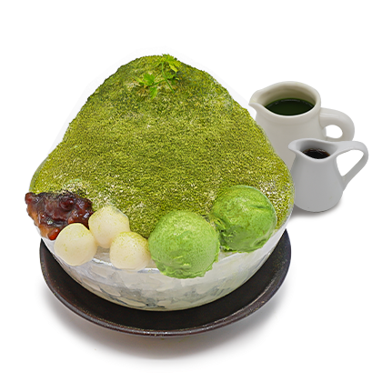韓国かき氷糸ピンス<br>-抹茶-詳細写真
