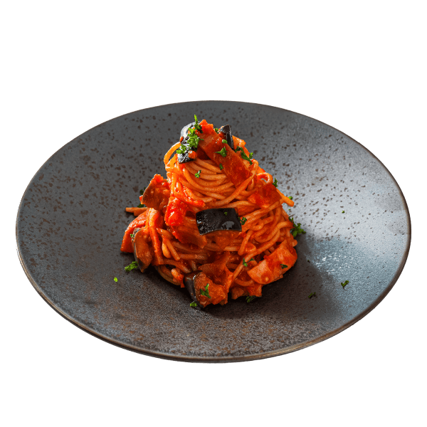 Eggplant and Bacon Arrabbiata image