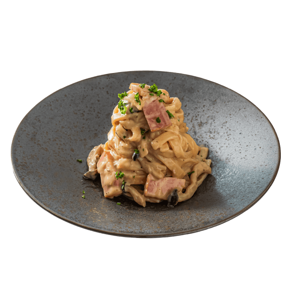 Porcini-Scented Cream Pasta image