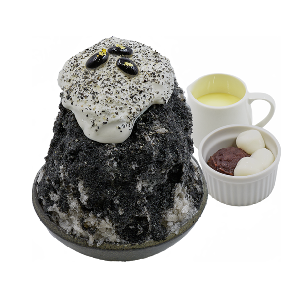 かき氷<br>-黒ごま-写真
