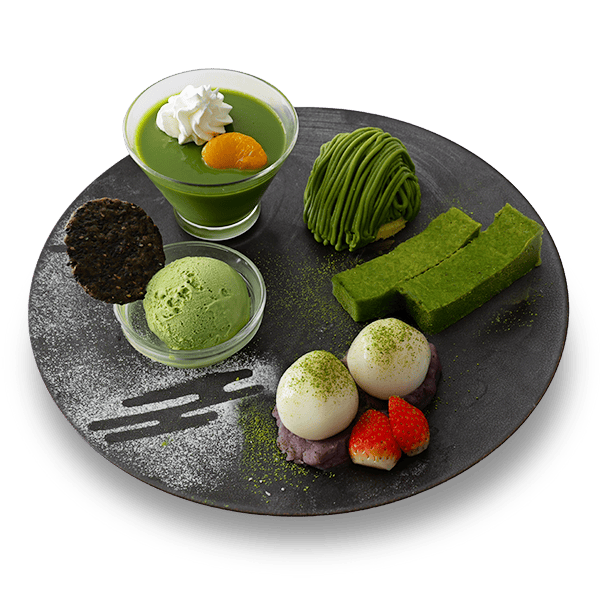 抹茶スイーツプレートイメージ